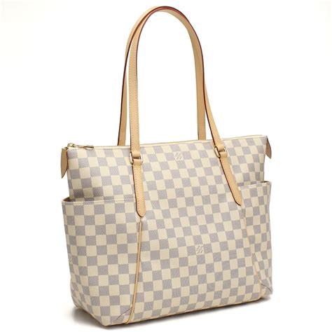 grey and white louis vuitton bag